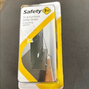 Safety 1st TV & Furniture Safety Straps - Black